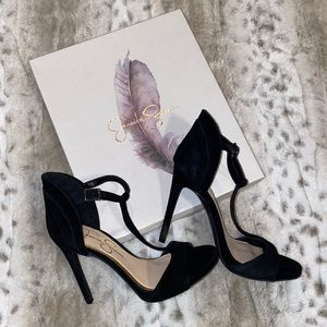 Jessica Simpson black heels